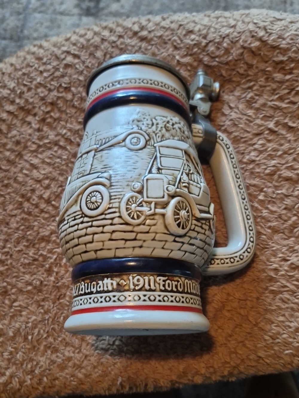 Vintage Circa 70s Avon Ceramic Stein